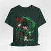 Custom My Hero Academia Green Lightning Hero | Anime Action Character Tee