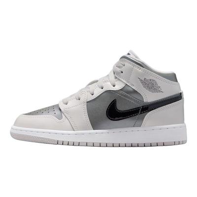 Air 1 Mid GS Zainspirowane Najlepszymi Trampkami Dziecięcymi Białe Photon-Dust Płaskie Flat-Pewter HV4400-014
