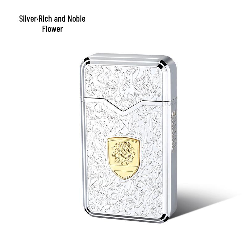 Retro Men's Electric Razor: New Model, Stainless Steel, Floating Blades, Water Washable