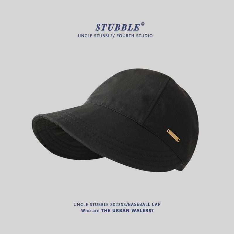 Quick Drying Bucket Hat Sunscreen Cap Girls Wide Brim Show Face Small Versatile Sunshade Cap Spot
