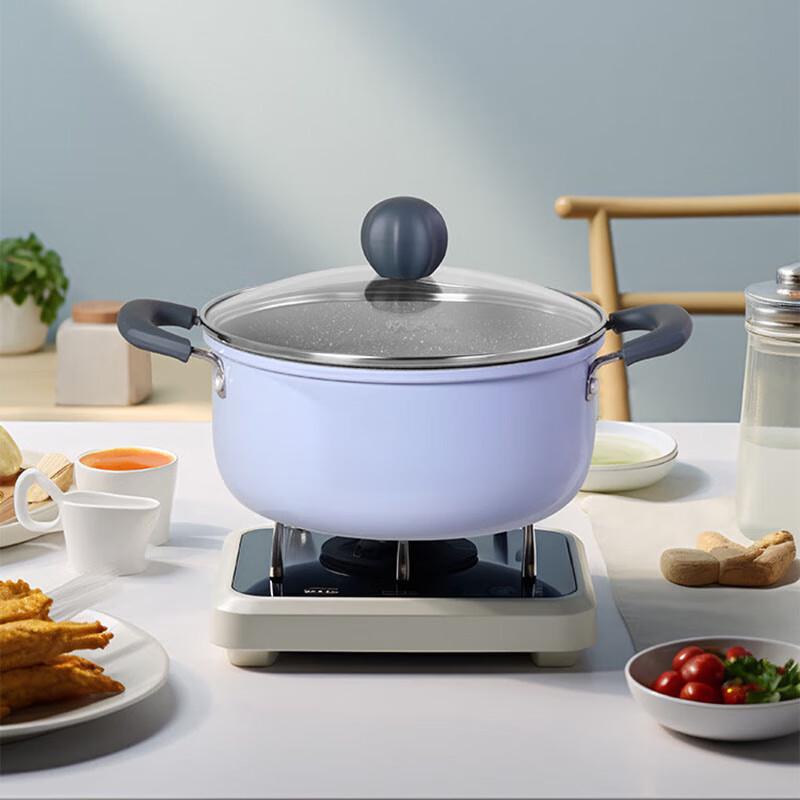 Chuida Huang 22cm Non-stick Maifan Stone Soup Pot