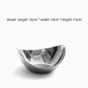 Nordic Stainless Steel Trays Living Room Coffee Table Fruit Plate Model Decorative Storage Plates Restaurant Storage Trays