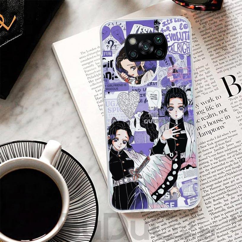 Demon Slayer Anime Kimetsu No Yaiba Cover For Xiaomi Mi 11T 10T 9T Pro 11 Lite Phone Case 12 12X 10 9 8 11i 6X 5X Ultra 5G Print