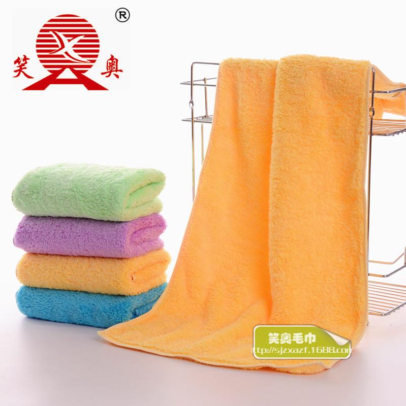 Coral Fleece Soft Absorbent 70 * 140 Bath Towel Long Fleece Thickened Large Towel Large Bath Towel