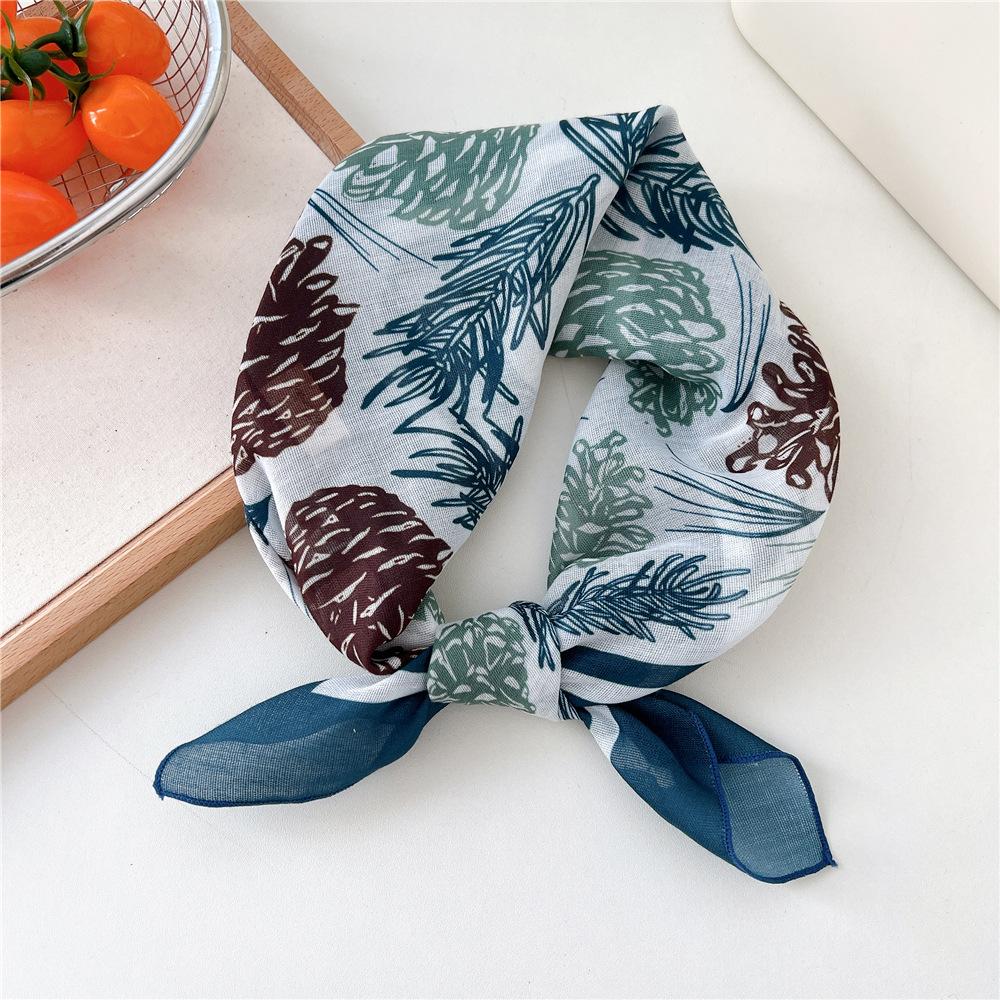 58*58cm Hair Scarf Square Scarf Hairscarf Headscarf Handkerchief Bandanas Turban Shawl Wrap Headband Hairband