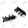 Für BMW M Logo M1 M2 M3 3D Frontgrill Emblem M4 M5 M6 F30 F10 Emblem Schnalle G80 G60 E46 E60 Auto G01 G07 G11 G86 F39 F48 E83