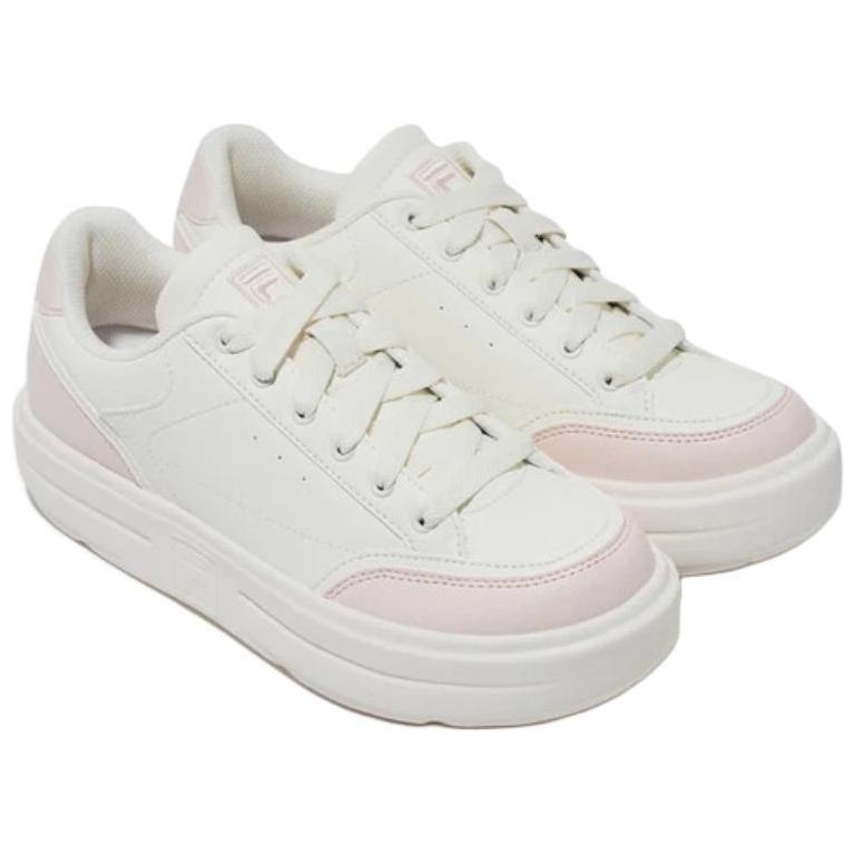 Fila Funky Tennis 1998 Synthetic Leather Comfortable Versatile Durable Low-Top Sneakers Unisex Sneakers White 1XM02366H154