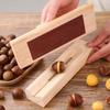 1pair Manual Chestnut Opener Wooden Chestnut Clip for Easy Peeling Walnuts and Lotus Durable Ergonomic Design Grip Kitchen Tool