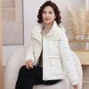 Down padded jacket women's new popular winter thickened padded jacket this year popular short middle-aged and elderly padded jacket