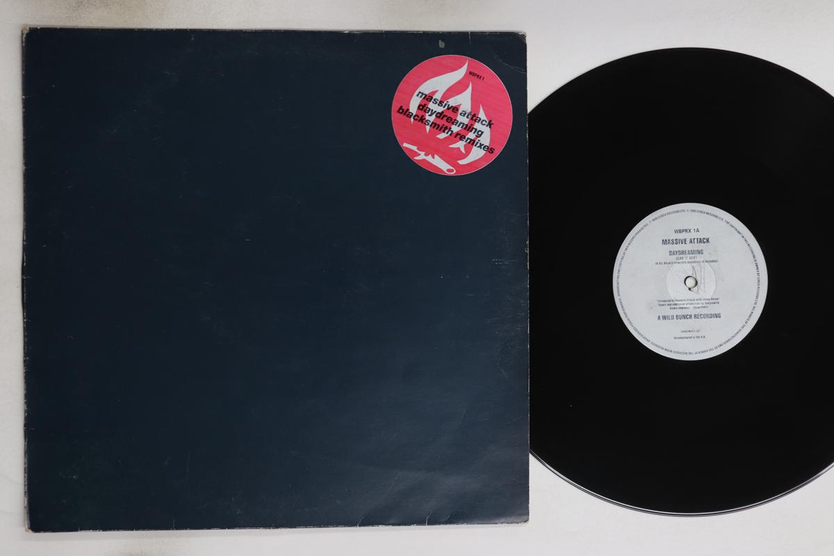 

12inch Record MASSIVE ATTACK Daydreaming Blacksmith Remixes WBPRX1 WILD BUNCH REC 1990 UK Dance Electronica Used