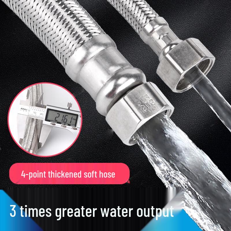 XONYSHI 304 Stainless Steel Hot & Cold Water Supply Hose
