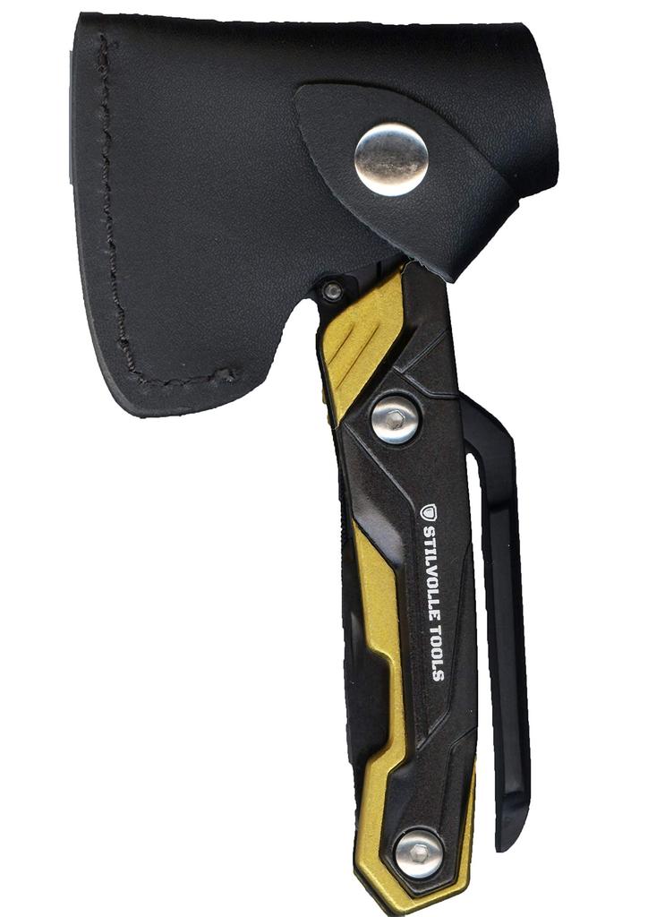 Axe Nine with wire bottle Phillips flathead nail knife STILVOLLE TOOLS A tool that can be kept on hand for and emergency created from the ideas of