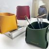 Creative PU Leather Storage Box Nordic Desktop Decorate Jewelry Keys Display Tray Makeup Organizer Container Books Plants Holder