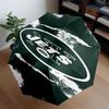 New York Football Logo Umbrella 8-Frame for Travel, Camping, Casual Lightweight Portable Umbrella, Essential for Every Family Holidays Gift