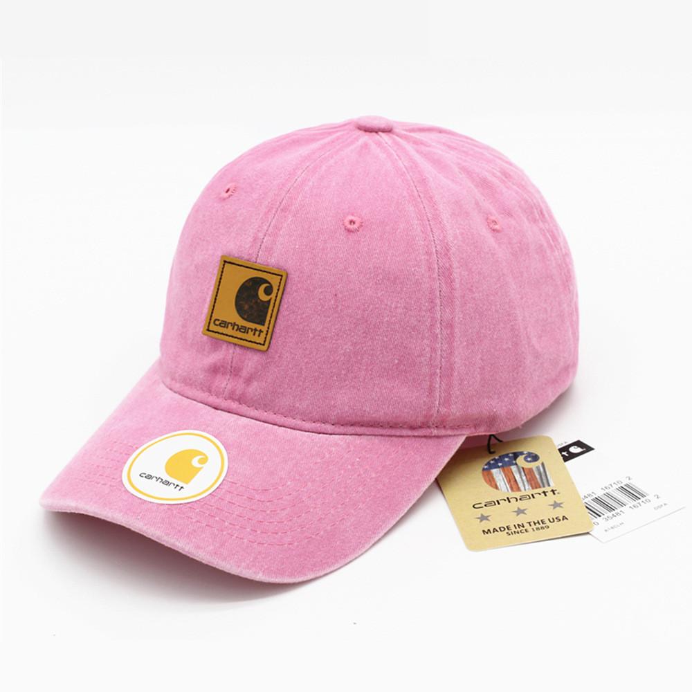 Summer Unisex Cotton Baseball Cap With Embroidered Letters For Casual Wear