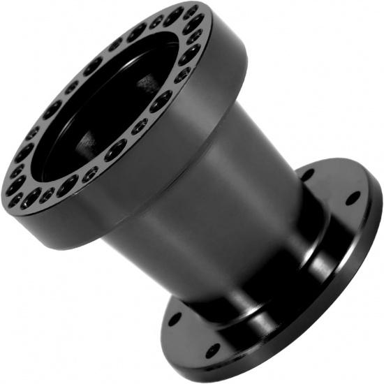 Steering Wheel Spacer Hub 3inch, Car Steering Wheel Hub Adapter Extension Spacer Kit Universal 6 Holes Steering Wheel Spacer for Most Cars Karts