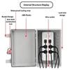 Outdoor Waterproofed Electrical Box with Lock for Child Safety and Weather Protecting in Garden Patios