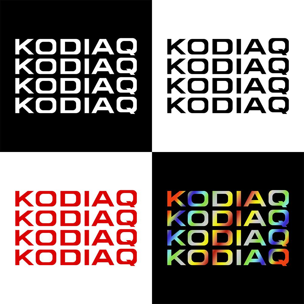 4PCS Car Door Handle Rearview Mirror Wiper Decal Sticker Decor For Skoda Octavia Rapid Fabia Superb Kodiaq Scala Karoq Kamiq VRS