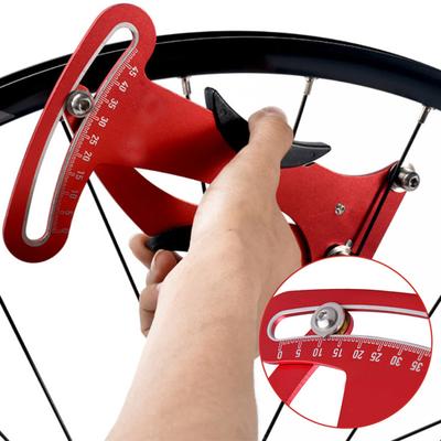 Fahrradspeichenspannungsmesser Präzise Schwerlast MTB Mountain Road Fahrradfelge Einstellungs Tensiometer Messwerkzeug