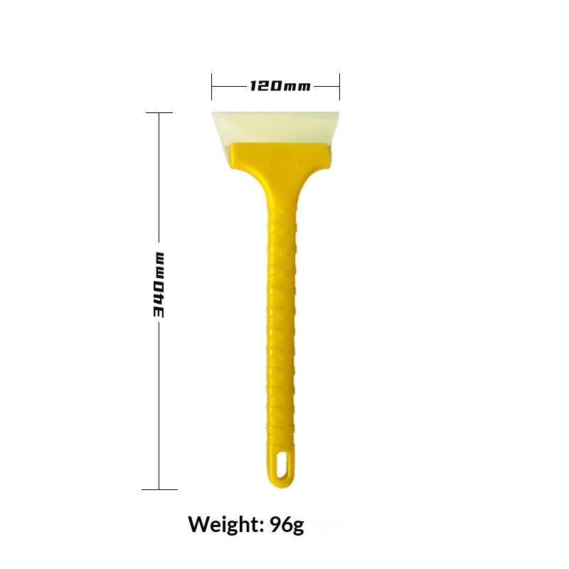 

Qili Інструмент для автомобільної плівки Довга ручка Скребок для скла Переднє скло Лопата для снігу Лопата для снігу Скребок для вікон прозорий