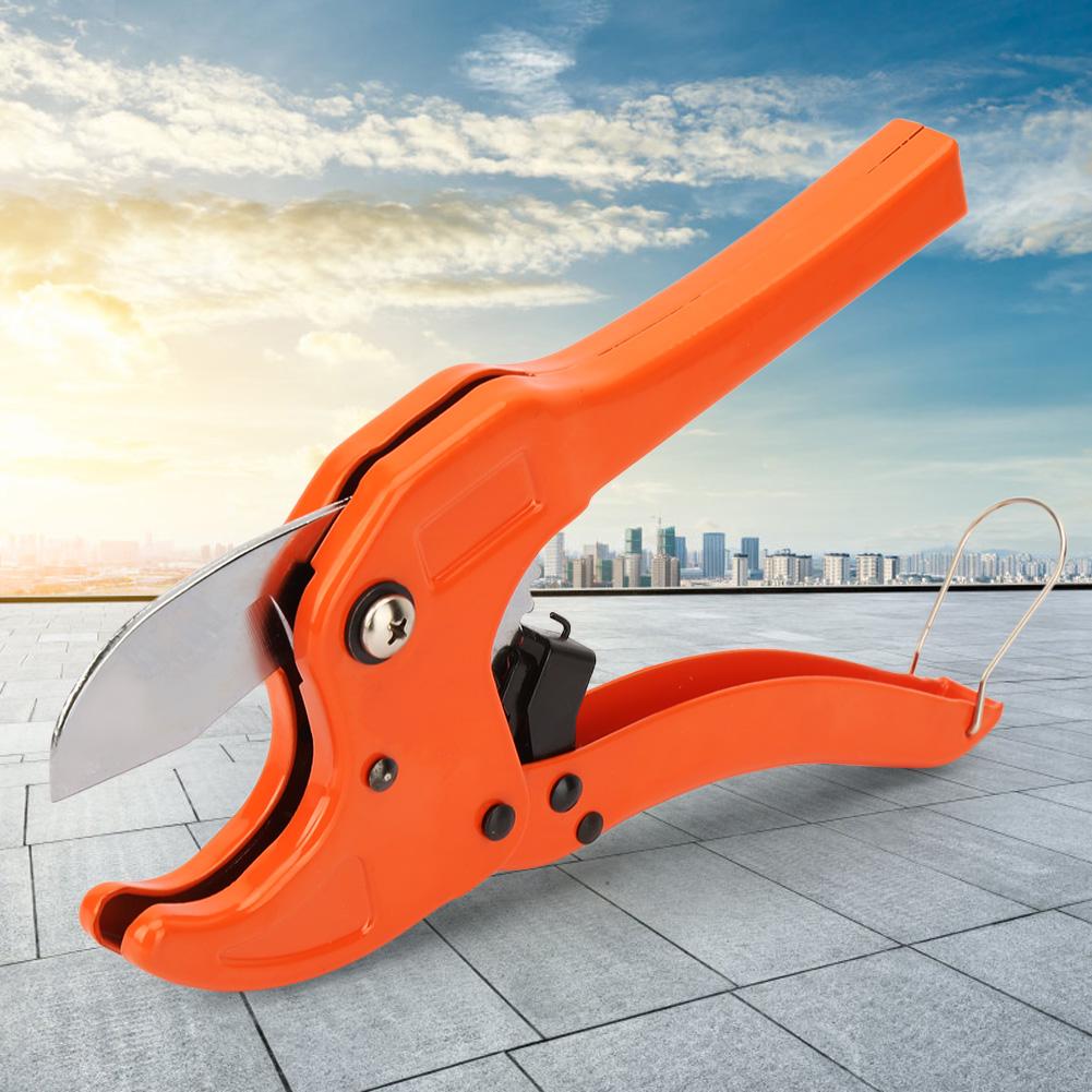Portable Pipe Cutter Plastic Polythene PPRCelsiusPVC Gas Pipe Water Hose Cutter Steel Blade (pc-303)