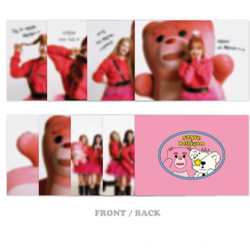 Stayc 02 Mini Poster Set Stayc Teddy Bear Pop Up House Md