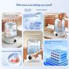 Portable Mini Washing Machine Wireless USB Rechargeable Compact Washer Underwear Washer Laundry Bucket Travel Camping Dormitory