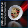 4 ks 65MM Auto Znak Odznak Krytky Středových Krytů Koleček Pro Porsche Boxster Cayenne Panamera Macan Cayman 911 918 996 917 991
