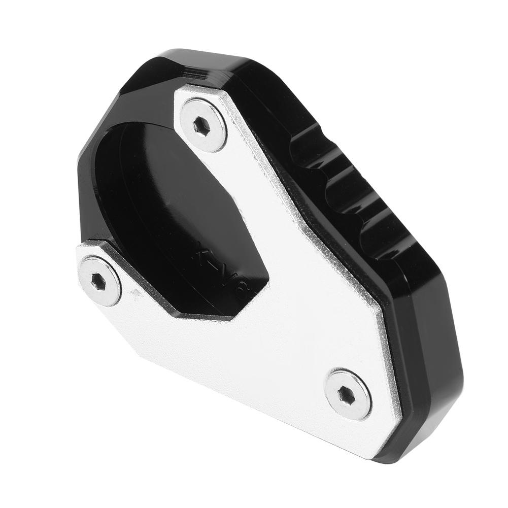 Motorcycle CNC Kickstand Side Stand Enlarger Extension Pad for Kawasaki Versys KLE 650 15 18