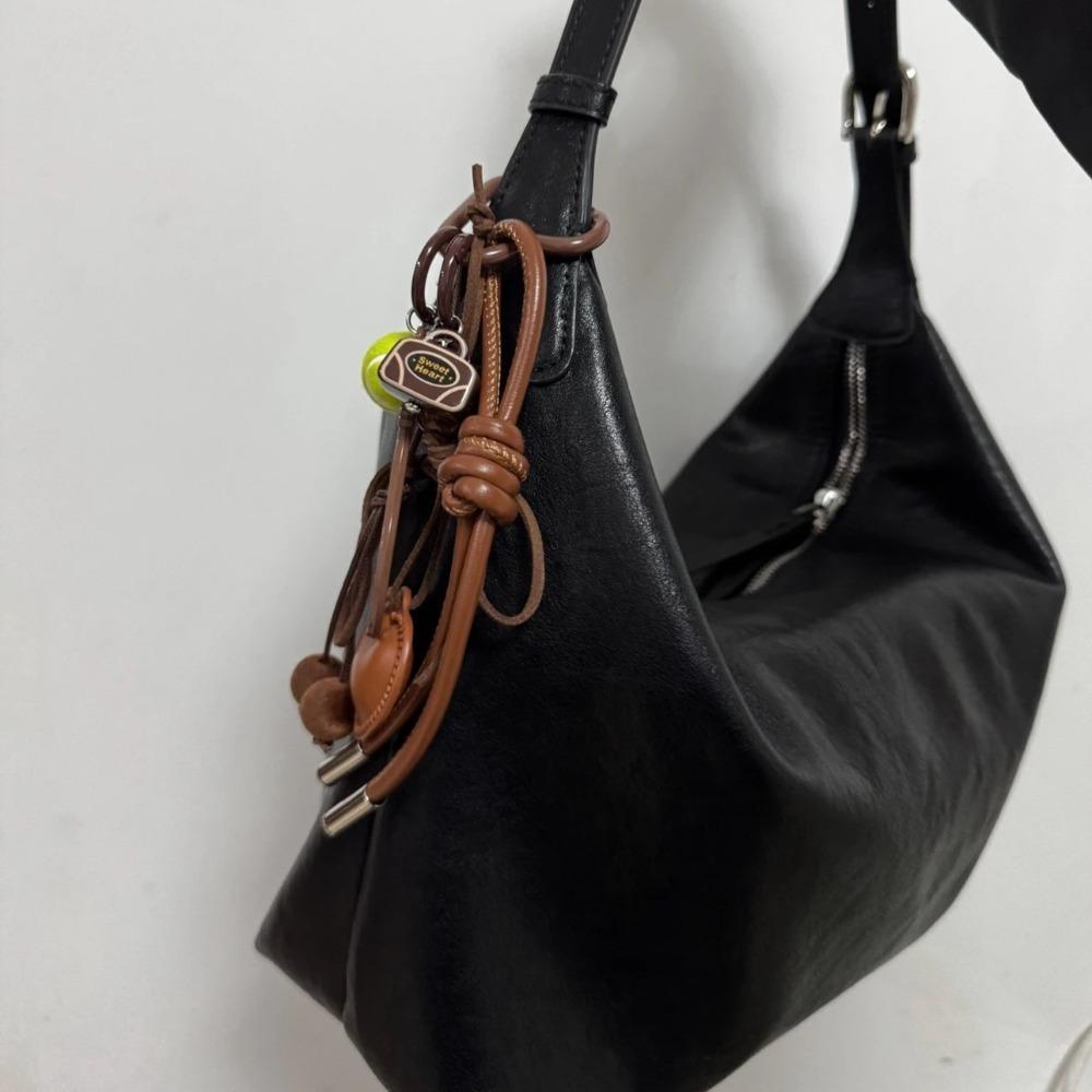 Ins Style Tennis Keychain Backpack Decor Korean Charm Rope Keyring Women Girl