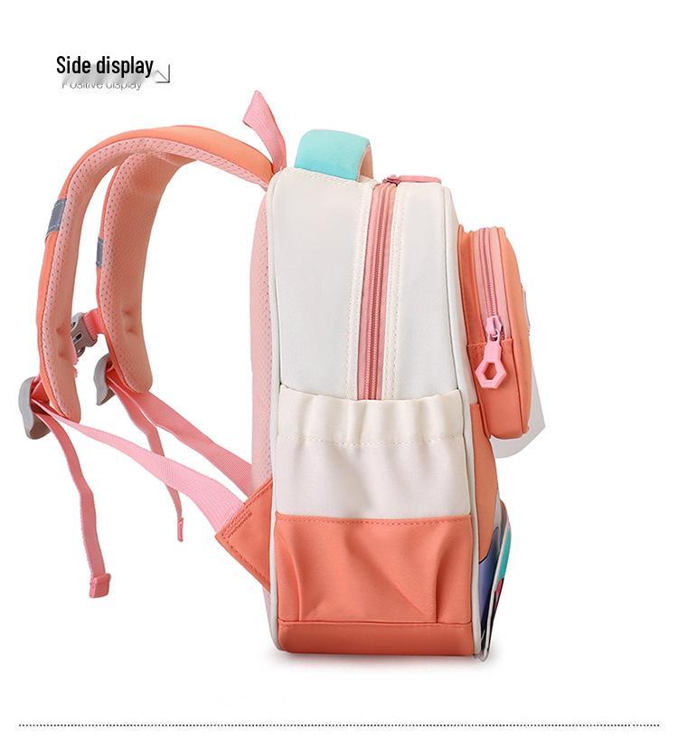 Cartoon Car Backpack for Kindergarten Boys and Girls - Stylish Double-Shoulder Bag