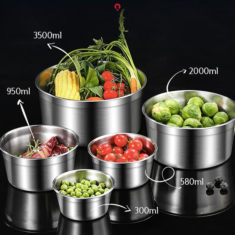 RuHan 304 Stainless Steel Round Food Container