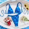 2025 Cross-Border European & American Sexy Print Bikini Swimsuit for Women