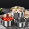 201 Stainless Steel Fresh Keeping Box with Lid Lunch Box  for Kitchen Refrigerator