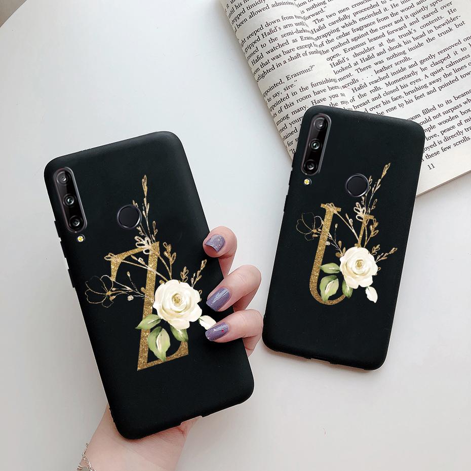 For Huawei Y7P Y6P Case Cute Letters Soft Silicone Back Cover For Huawei Y8P Y7P Y6P Y5P Phone Cases Y 6P Y 7P 8P Y 5P 2020 Case