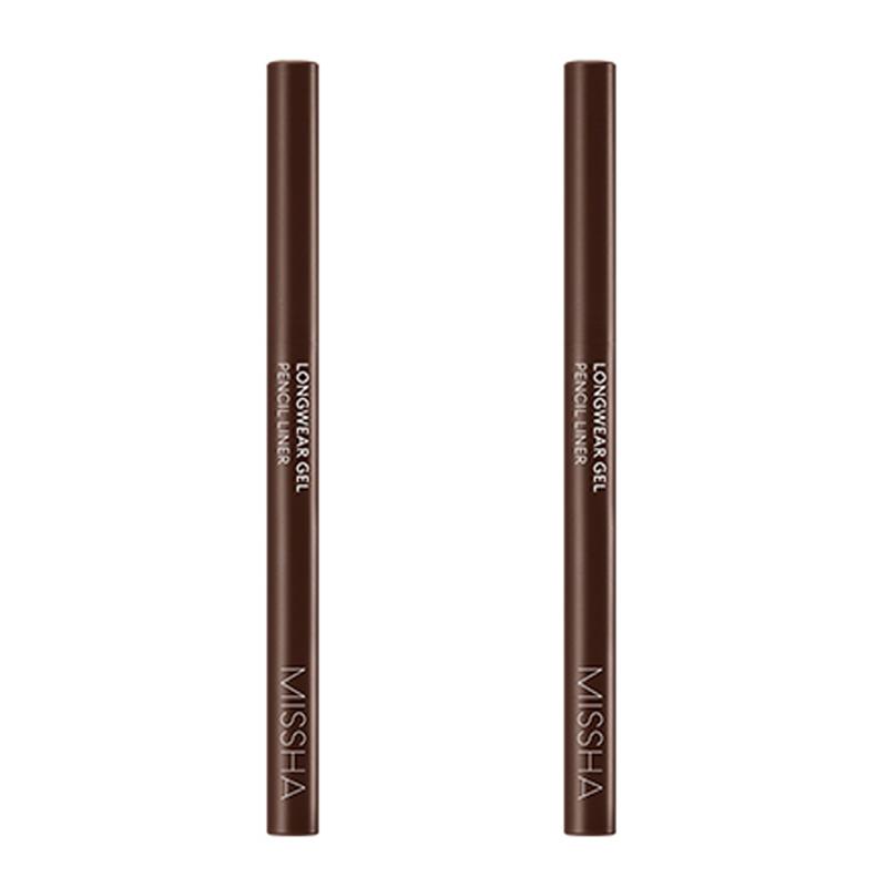 MISSHA Long Wear Gel Pencil Liner, 4 Colors (12 Options)