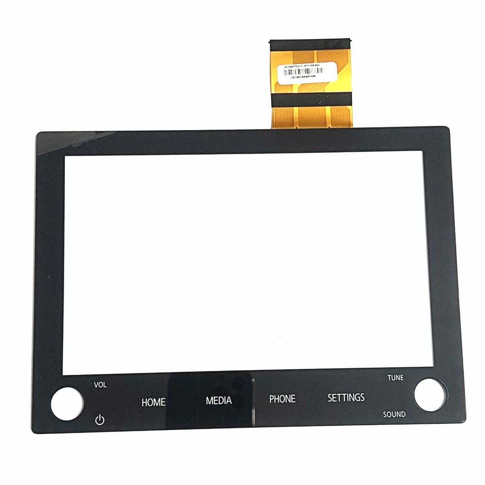 

8 Touch Screen Glass Digitizer Radio 2 Knobs Fit for Mitsubishi Outlander