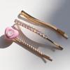 Luvinball Heart Snowball Hairpin Set(3pcs)