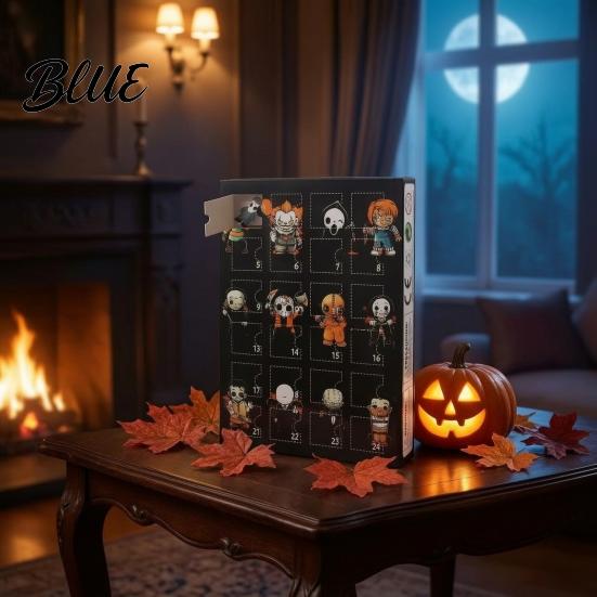 Halloween Advent Calendar 2026 24 Day Countdown Box Spooky Holiday Party Favor for Kids Adults Horror Themed