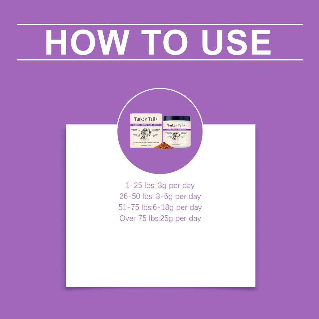 Probiotisk tarmpulver for hund