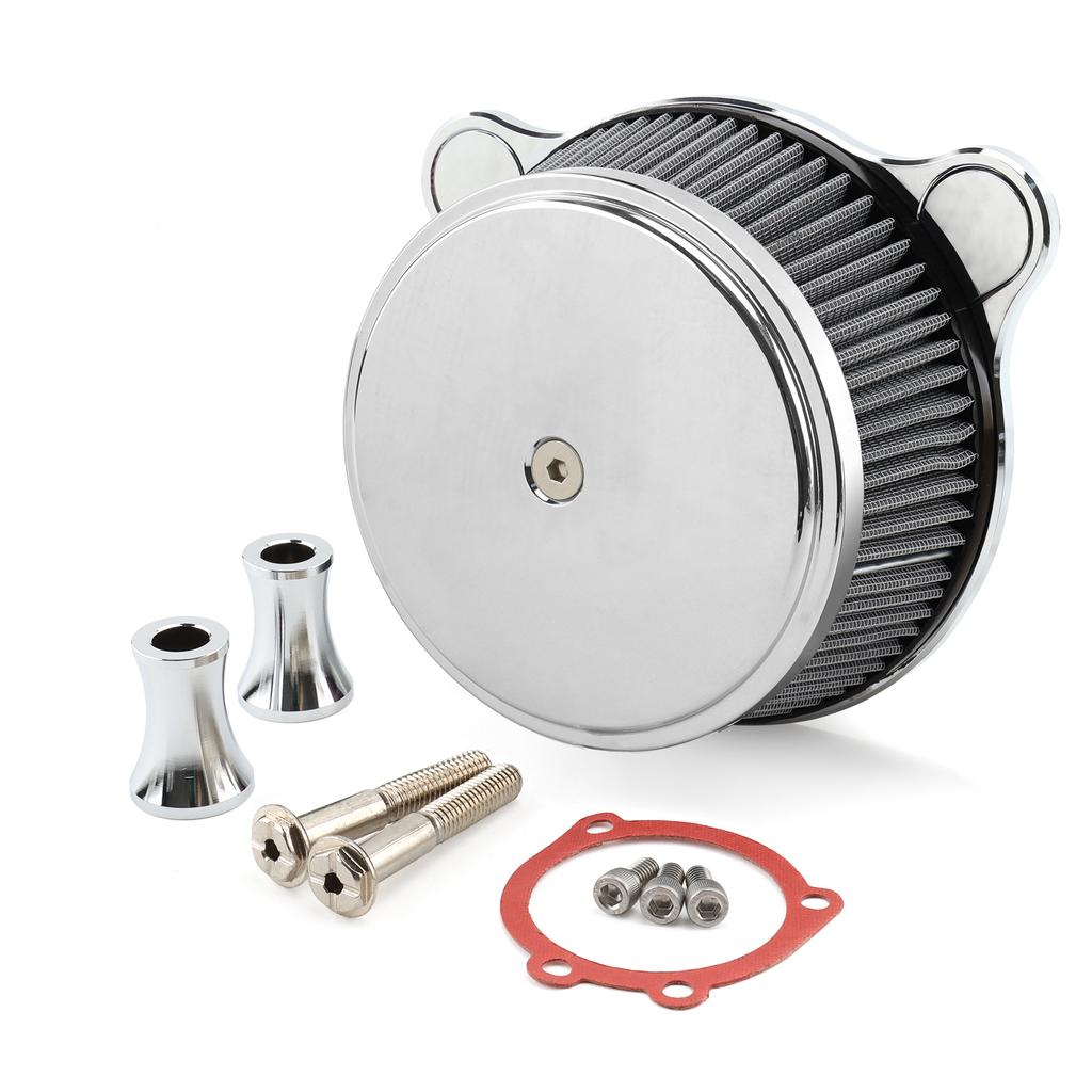 Motorcycle Air Cleaner Intake Filter Kit For Harley Touring Road King Electra Glide Dyna Street Bob Low Rider Softail Fat Boy