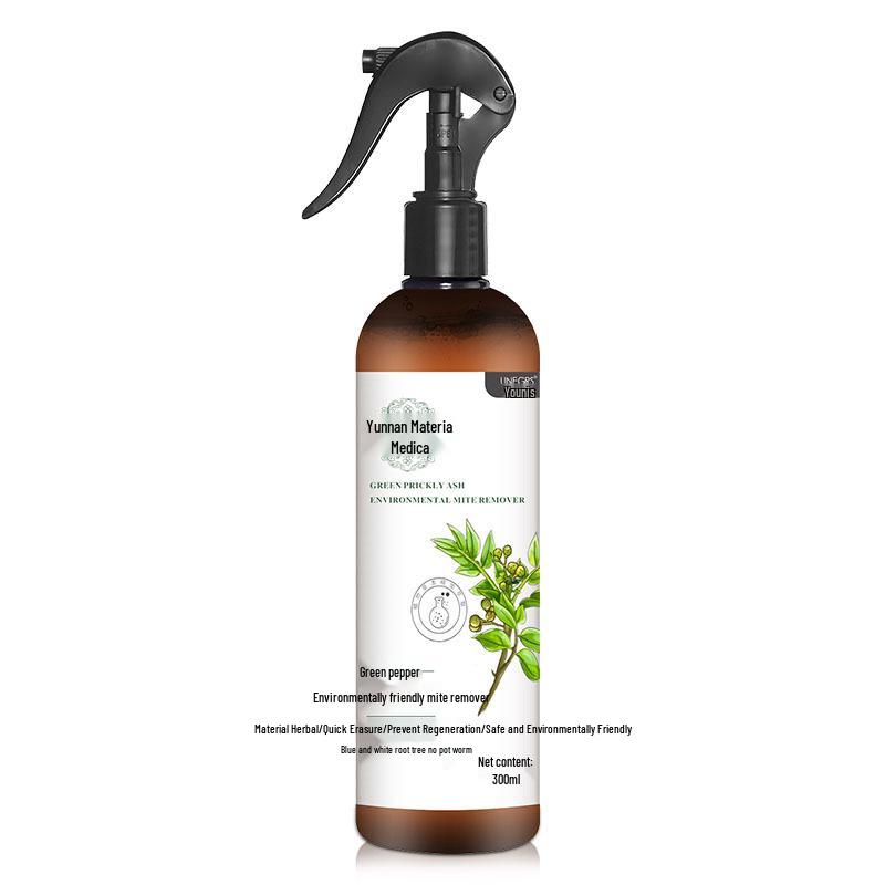 Yunis Herbal Mite Removal Spray - Eco-Friendly, No-Wash Solution for Bed Sheets & Sofas