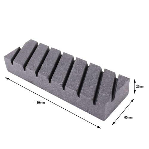 HFS(R) Surface-Straightening Whetstone, Groove, 180x60x27mm, Grit: #120, Sharpener