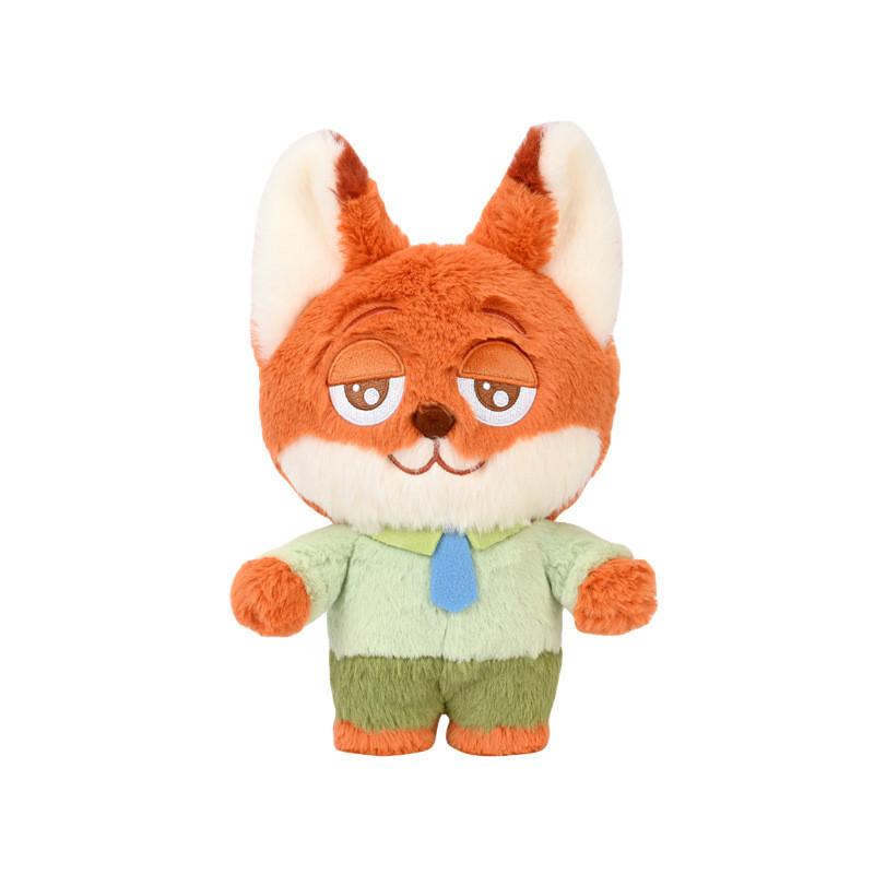 Zootopia Stitch Lilo Judy Hopps Plush Figure Short Cotton Children Decor Bedroom