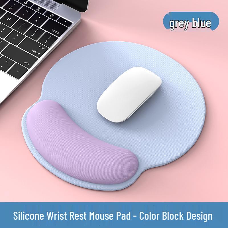 Silicone Non-Slip Thick Wrist Support Mouse Pad