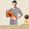 Completo intimo termico da uomo: Maglione in Cotone Ispessito, Foderato in Velluto, Anti-Freddo per l'Inverno