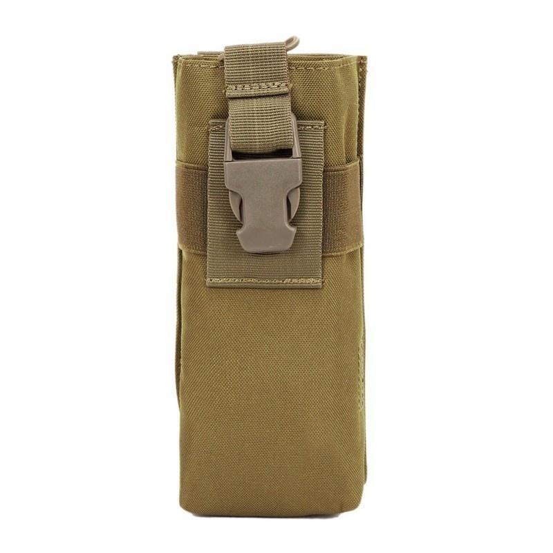 Tactical Military Molle Radio Walkie Talkie Belt Pouch Bag Water Bottle