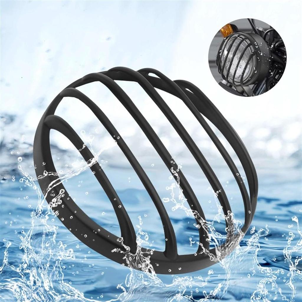 BAFAFA Headlight Protector Grille for Rebel & CMX500 (2017-2023) & CMX1100 (2020-2023) Motorcycle Front Headlight Grill Cover, Black