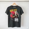 Punk Rock Rebel Portrait Album Style Graphic T Shirt Unisex Black - T627