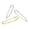 Louleur High Quality Big Large Long Wedding Brooch Safety Pins Needles for Women DIY Brooch Pins Jewelry Making Findings